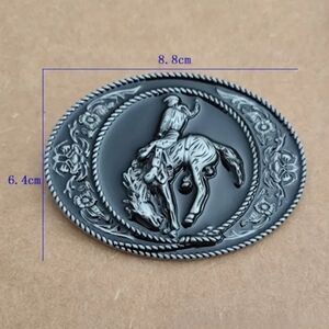 New Western horse Belt Buckle Fits 1.5" Inches Belt
